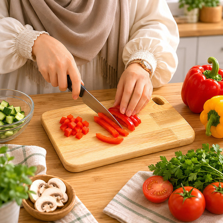 تخته برش مدل چوبی چند منظوره مستطیلی