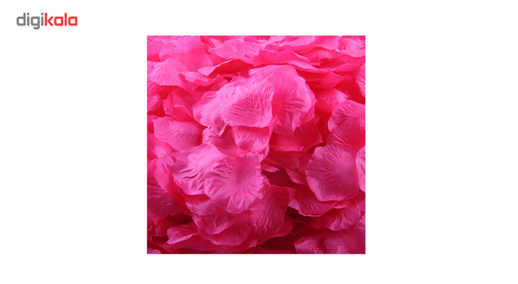 گلبرگ گل مصنوعی پارچهای مدل DSH 104 بسته 144 عددی، ابعاد 6×6 سانتیمتر، مقاوم در برابر پلاسیدگی، مناسب تزیین جشن و دکوراسیون خانگی و آتلیه