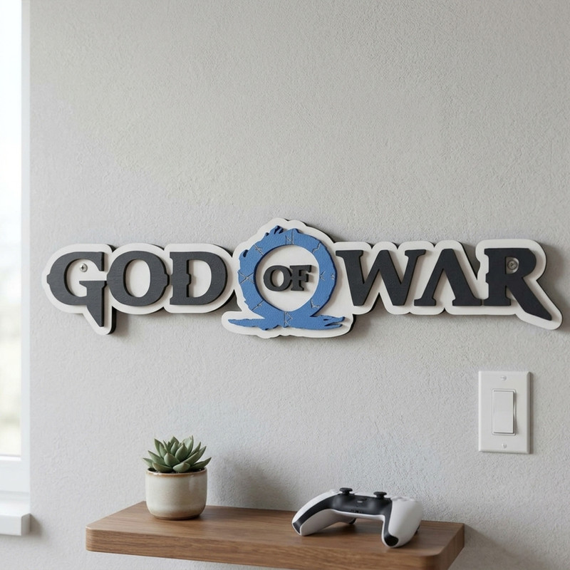 دیوارکوب مدل گیمینگ خدای جنگ GOD OF WAR