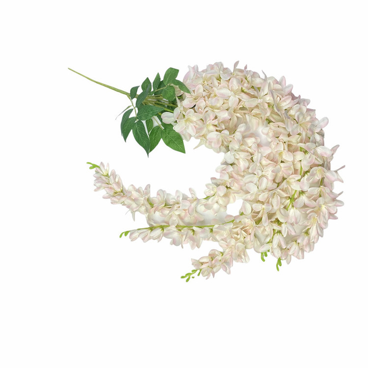 گل مصنوعی آویز ارکیده 5 شاخه قابل تنظیم، مناسب فضای باز و گلهای آپارتمانی، نصب دیواری و آویزی، ابعاد 85x23x5 سانتیمتر، وزن 110 گرم، کد A09