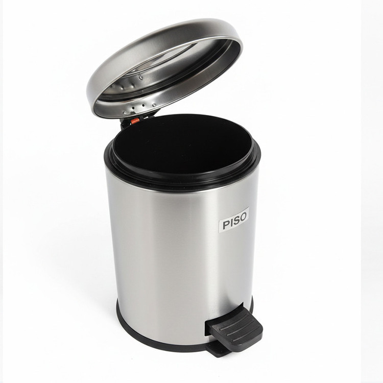 ست سطل زباله و فرچه پیسو مدل P-3-ltr گنجایش 3 لیتر