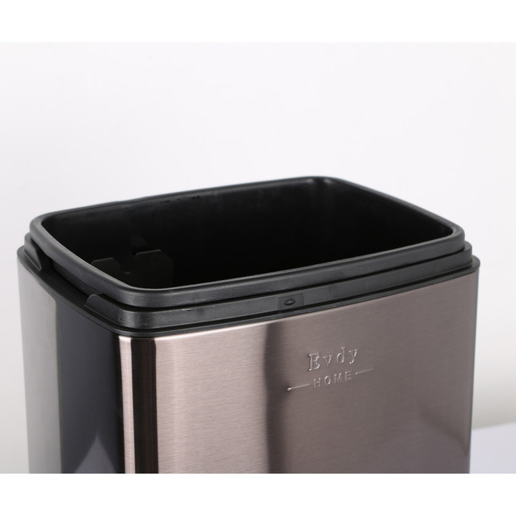 سطل زباله دلفین مدل EV-12-ltr بادبزنی