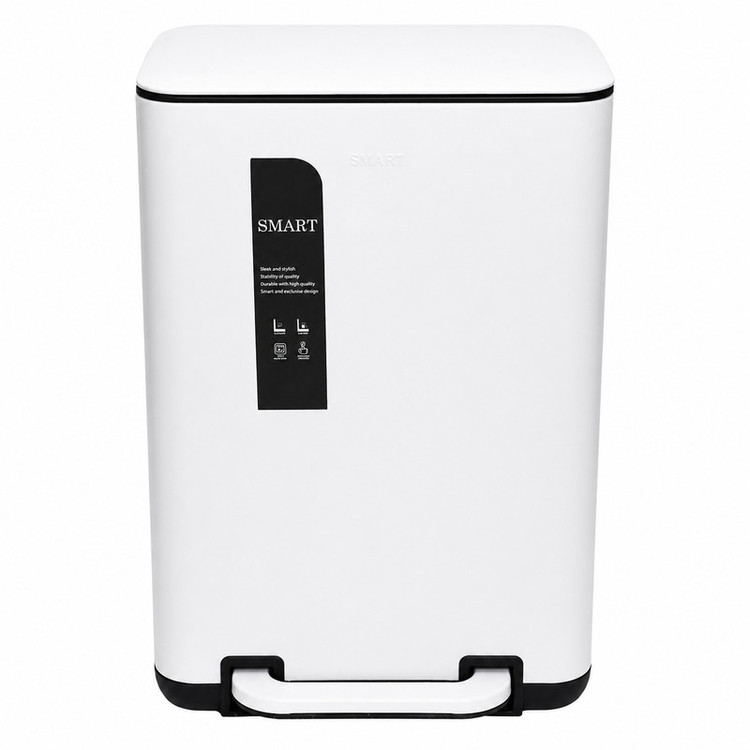 سطل زباله پدالی اسمارت مدل 697620W گنجایش 20 لیتر