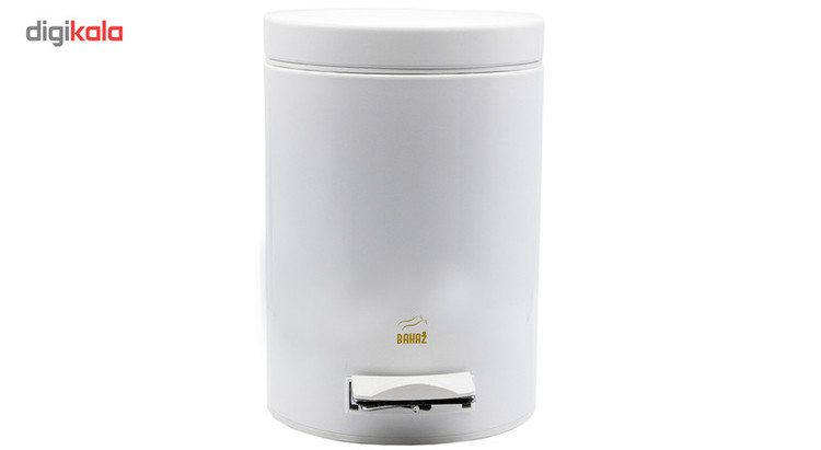 سطل زباله پدالی بهاز کالا مدل S-504 ظرفیت 6 لیتری