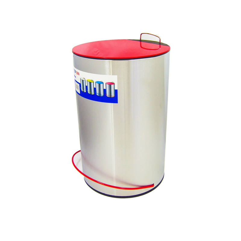 سطل زباله پدالی در رنگی مدل 960076BSE حجم 12 لیتر