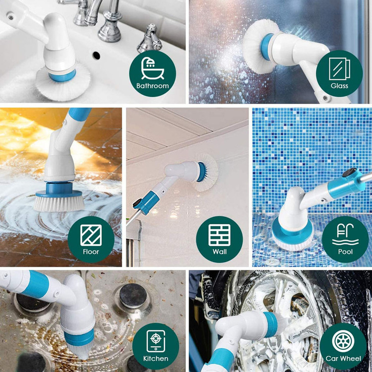 زمین شوی برقی مدل اسپین اسکرابر کد 3in1