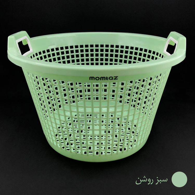 سبد رخت چرک ممتاز پلاستیک مدل TR-750 کد 02