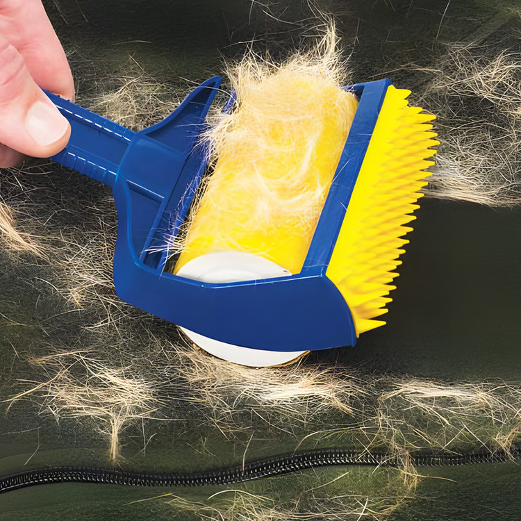 پرزگیر لباس مدل ژله ای غلتکی دائمی کد Sticky Buddy بسته دو عددی