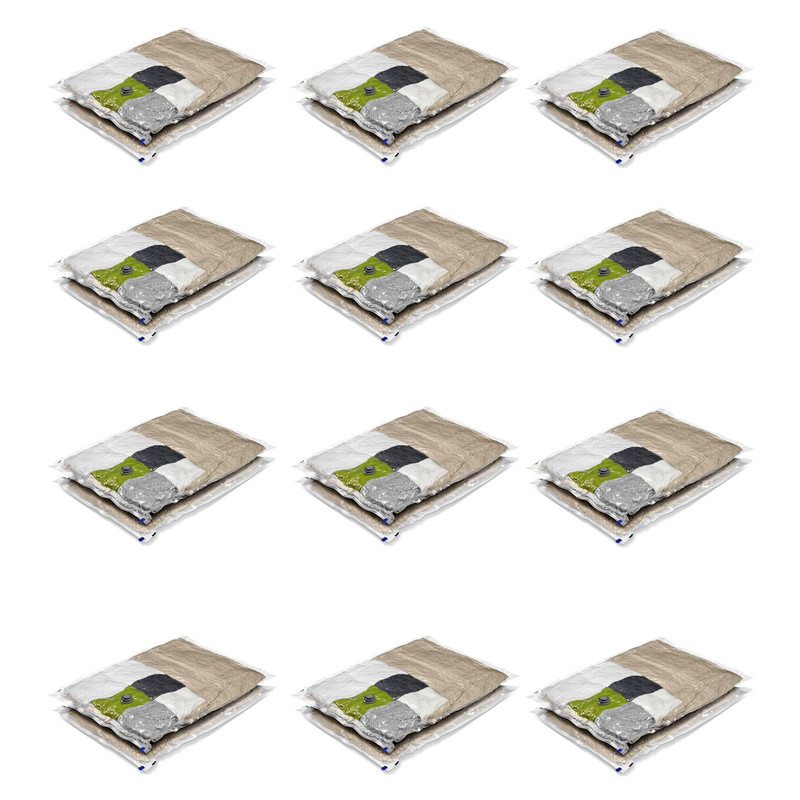 کیسه وکیوم مدل کاهش حجم سایز 60×80  بسته 12 عددی