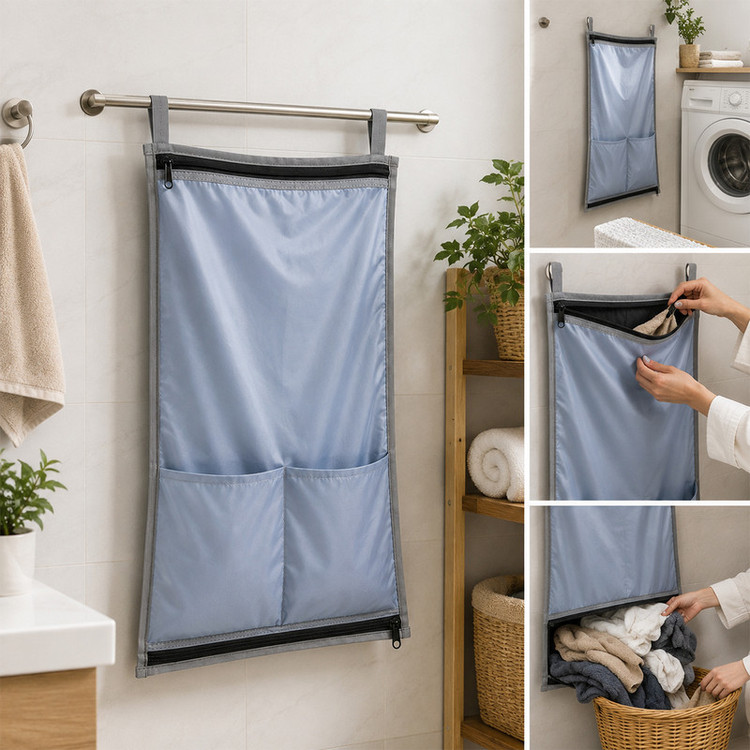 سبد رخت چرک مدل Wall Pocket