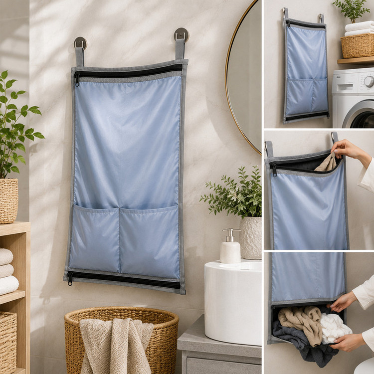 سبد رخت چرک مدل Wall Pocket